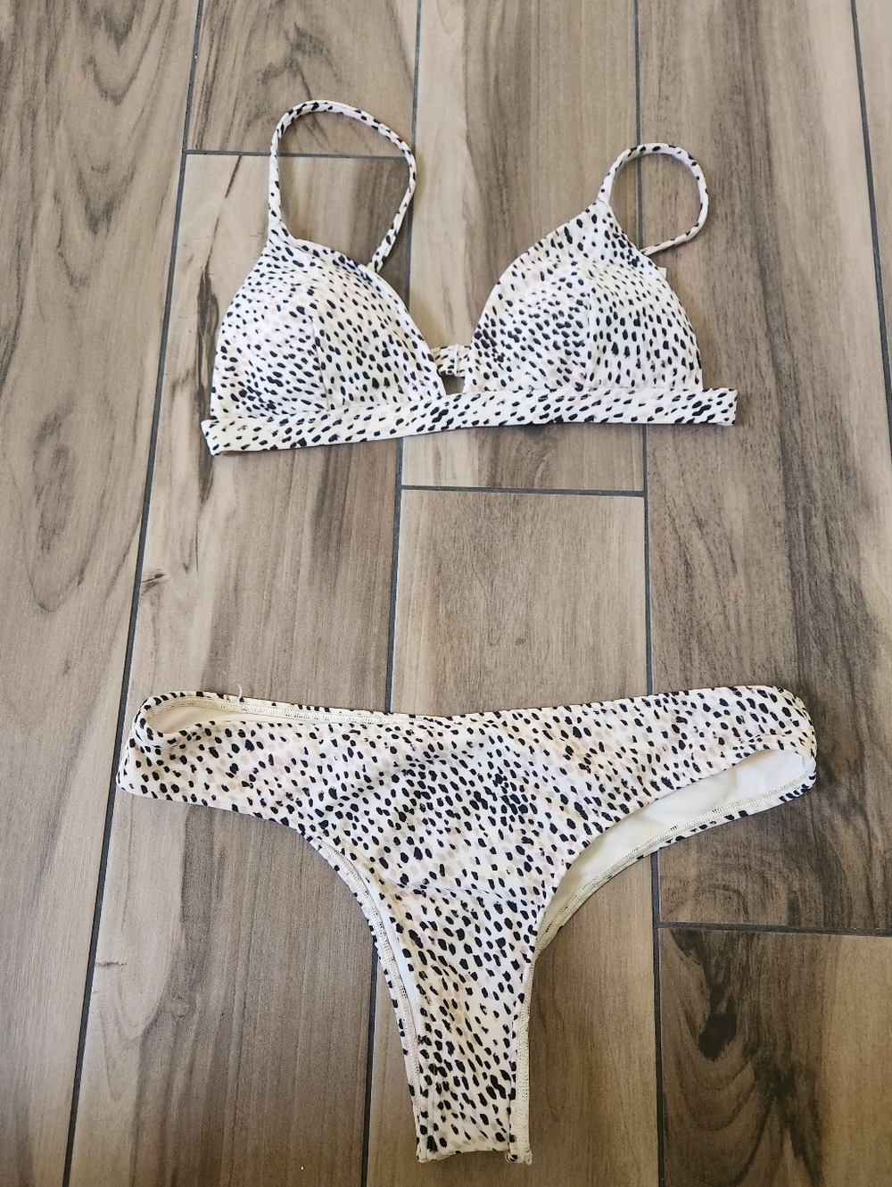 Hollister Cheetah Print Bikini